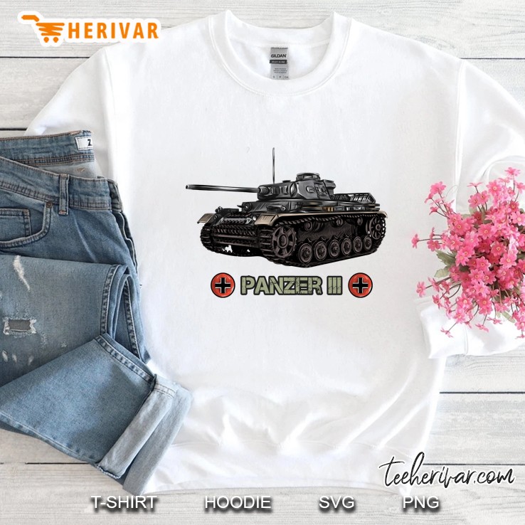 Panzer 3 World War 2 German Tank Sweatshirt