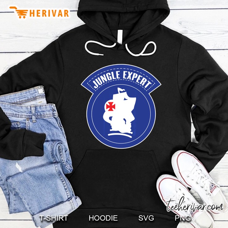 Jungle Expert Tabs Of The United States Army Hoodie
