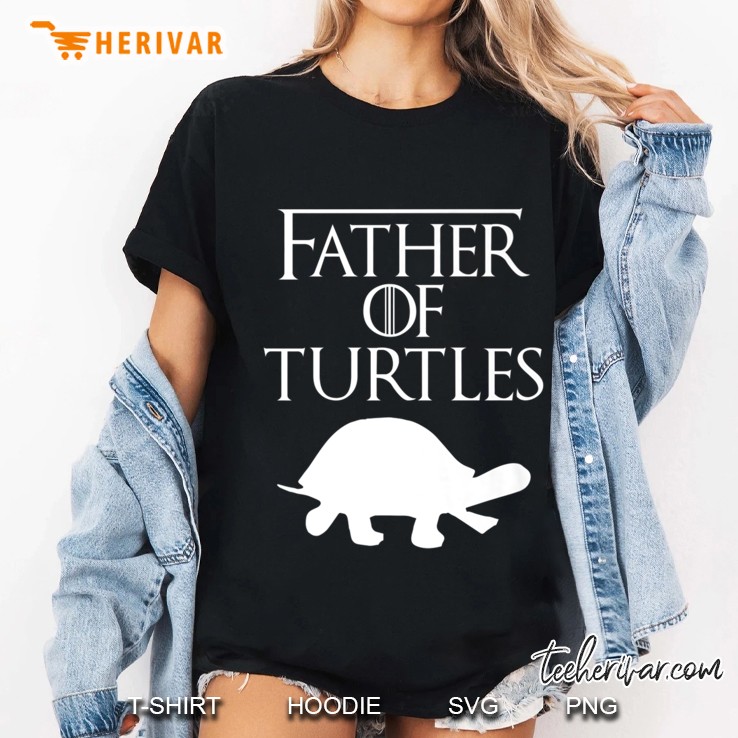 Father Of Turtle Turtle Lover Ladies Tee