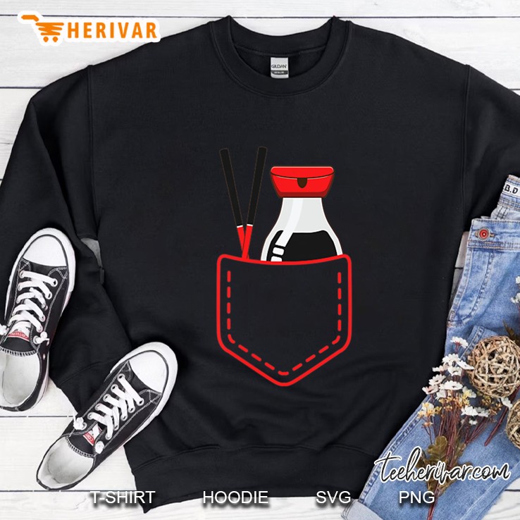 Soy Sauce In Pocket Sweatshirt