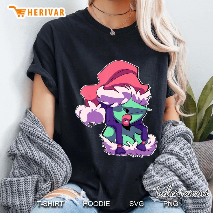Christmas Is Coming Character Ladies Tee