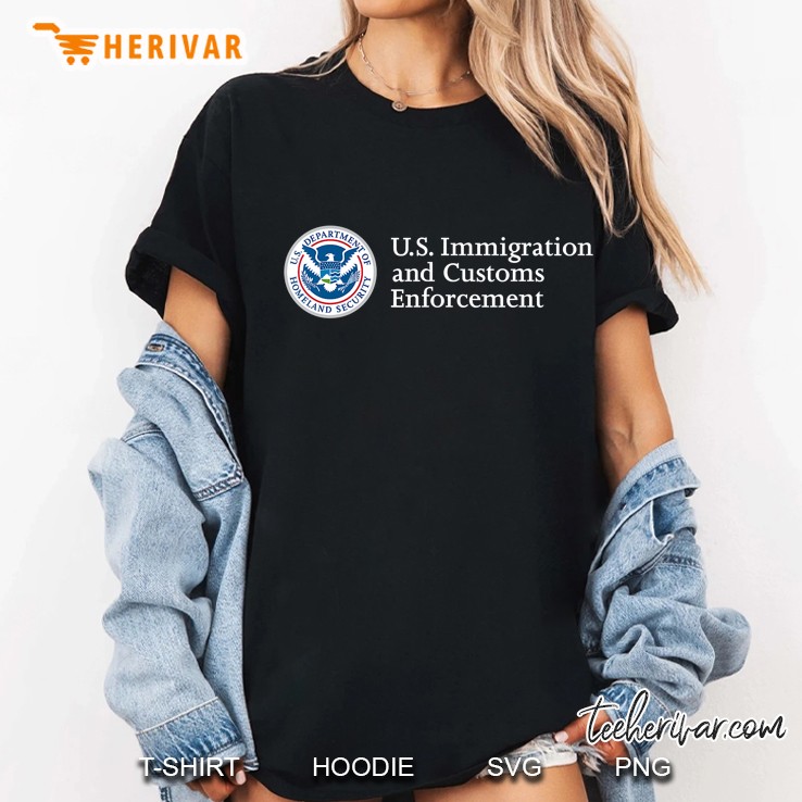 US Immigration And Customs Enforcement Ice Homeland Security Ladies Tee