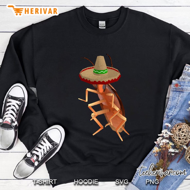 Dancing Cockroach Sombrero Sweatshirt