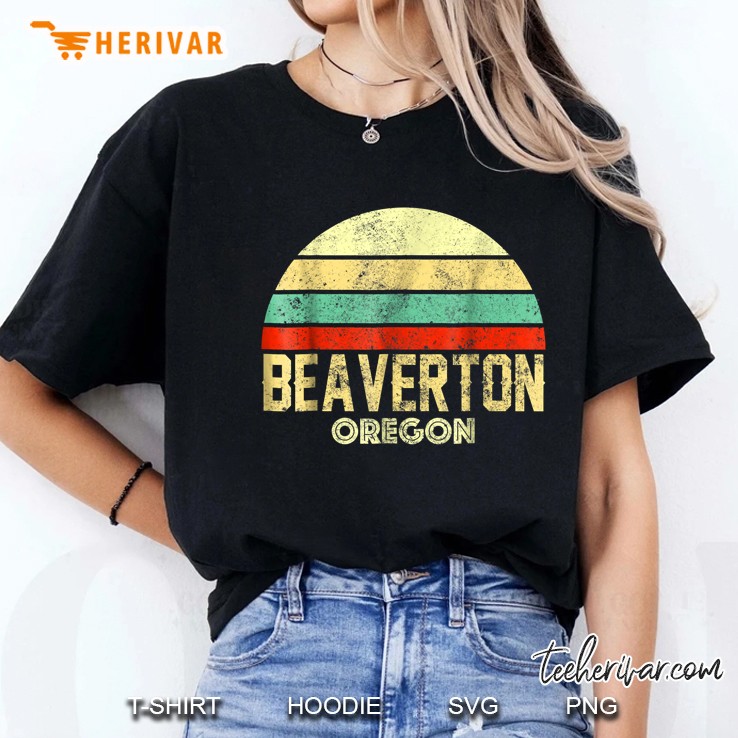 Beaverton Oregon Vintage Version Ladies Tee