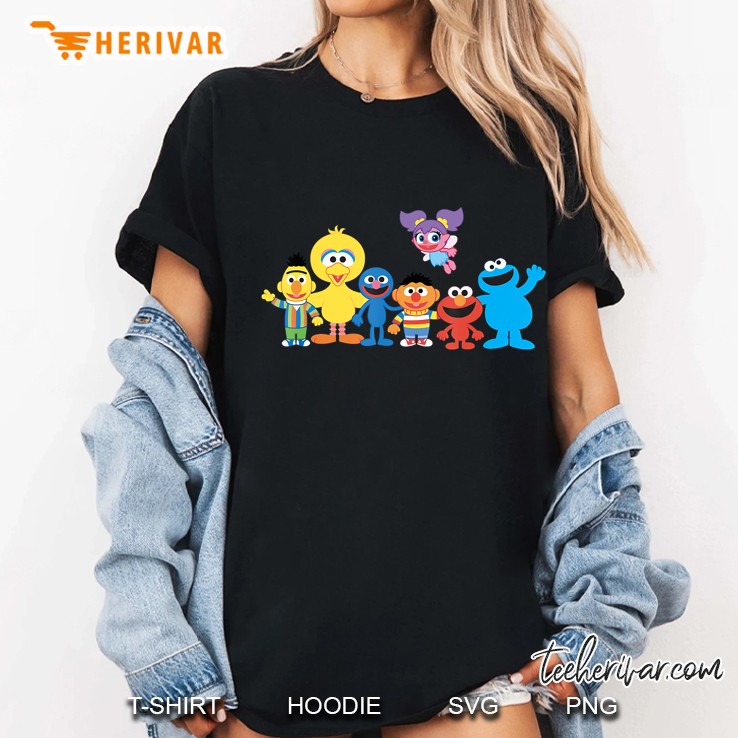 Best Friends Squad Sesame Streets Ladies Tee