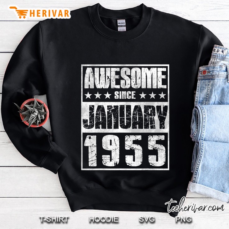 Awesome Since January 1955 Version2 Sweatshirt