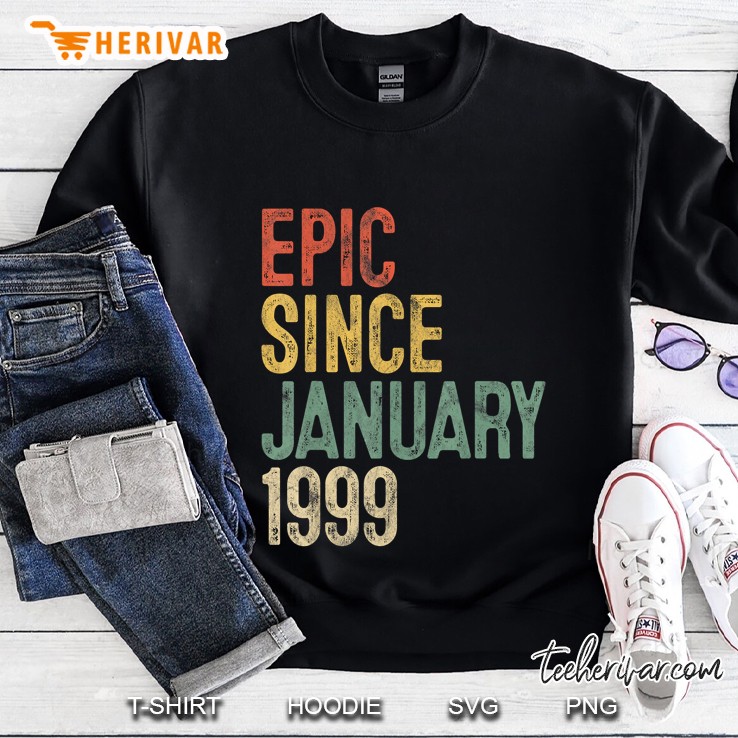 Epic Since January 1999 Vintage Version Sweatshirt
