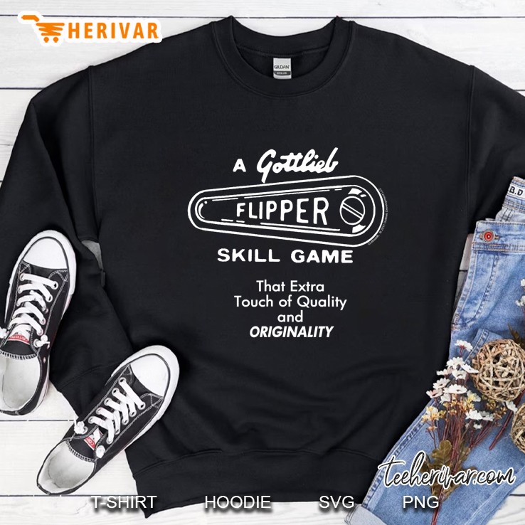 A Gottlieb Flipper Skill Game Pinball Sweatshirt