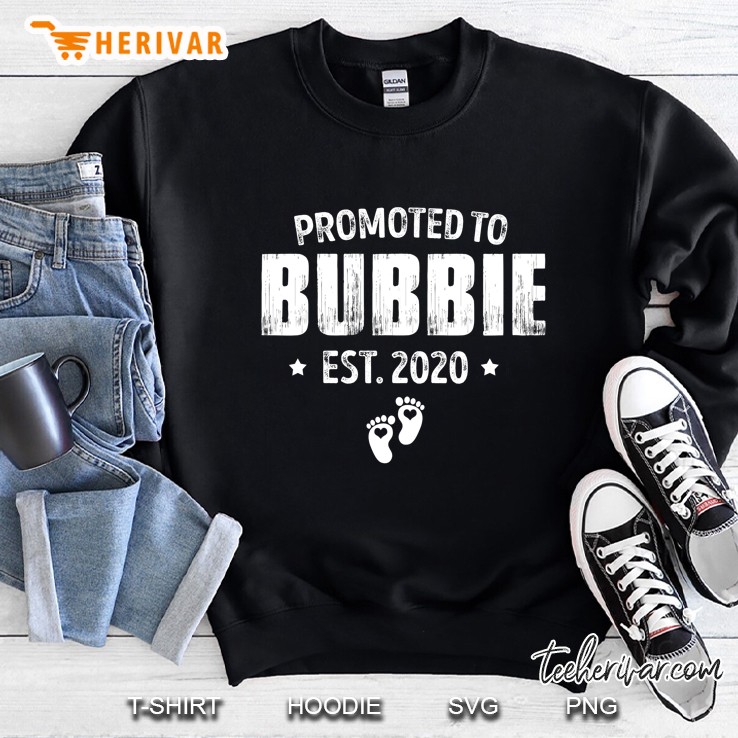 Promoted To Bubbie Est 2020 Sweatshirt