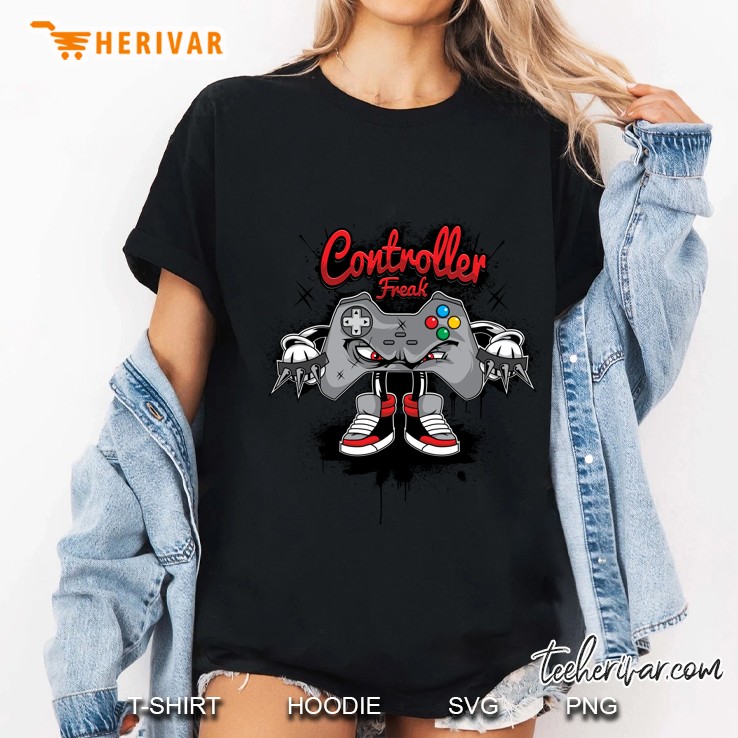 Controller Freak Game Controller Ladies Tee