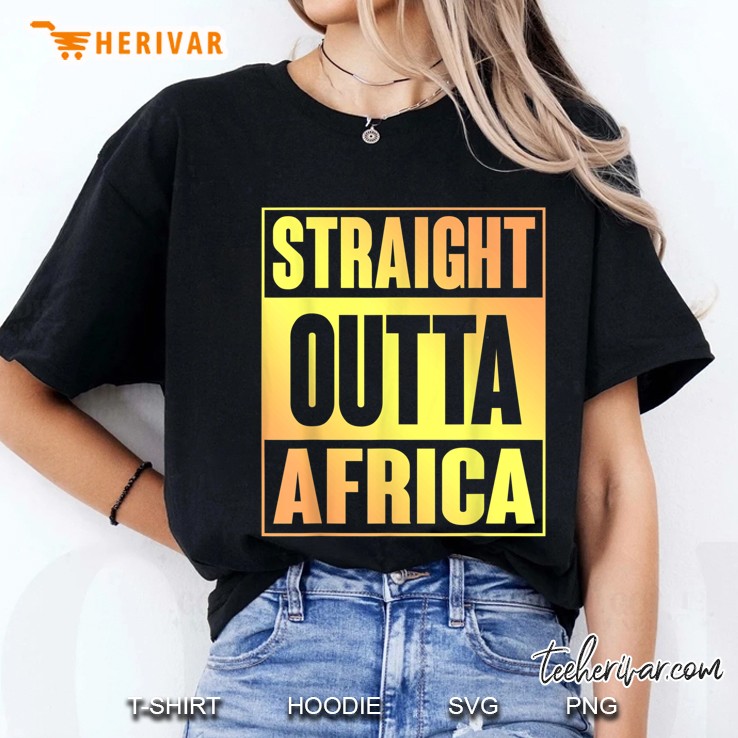 Straight Outta Africa Ladies Tee