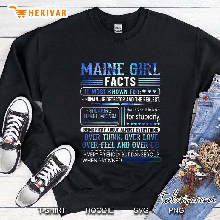 Maine Girl Facts Is Most Known For Human Lie Detector And The Realest Sweatshirt