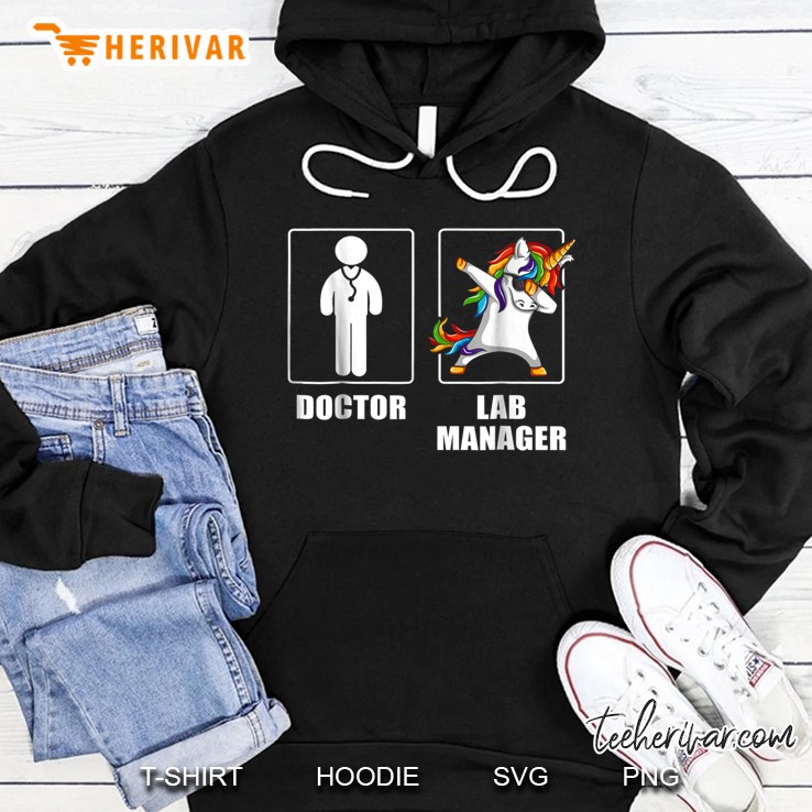 Lab Manager Unicorn Dabbing Version Hoodie