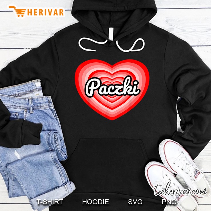Paczki I Love Paczkis Fat Tuesday Donut Pastry Hoodie