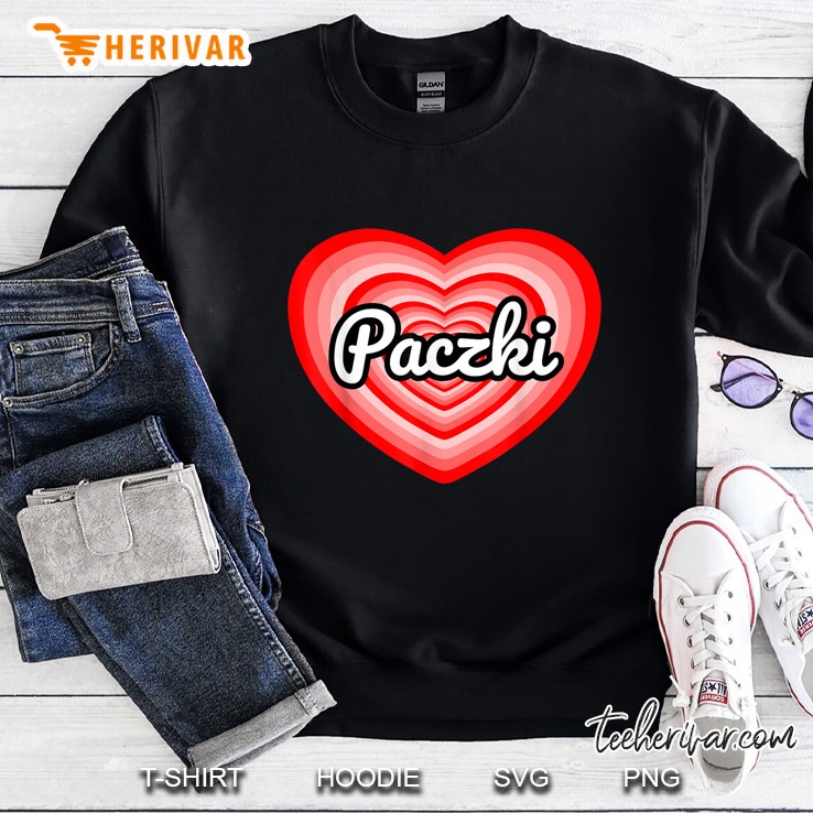 Paczki I Love Paczkis Fat Tuesday Donut Pastry Sweatshirt