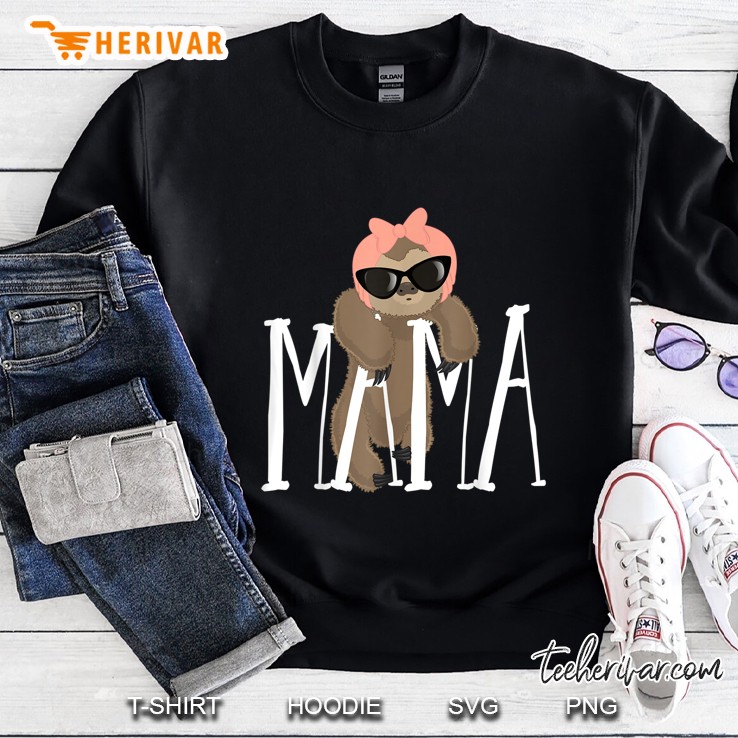 Mama Sloth Version2 Sweatshirt