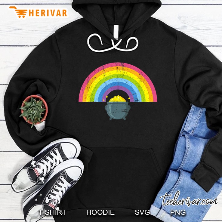Rainbow Pot Of Gold Hoodie