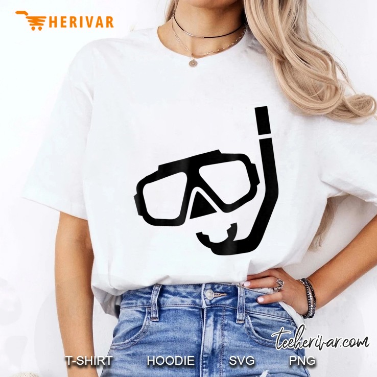 Snorkel For Snorkeling Ladies Tee