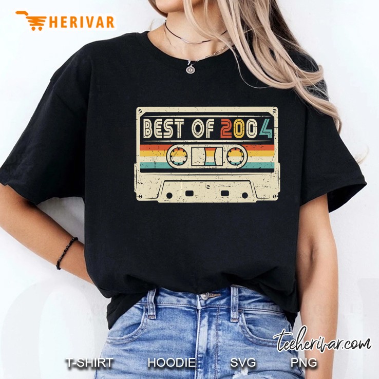 Best Of 2004 Cassette Vintage Version Ladies Tee