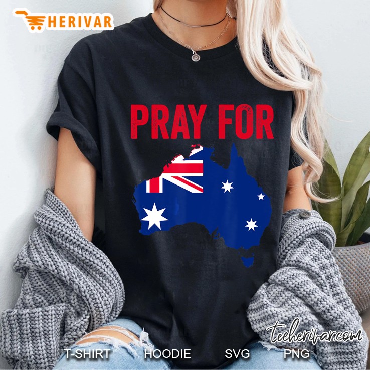Pray For Australia Ladies Tee