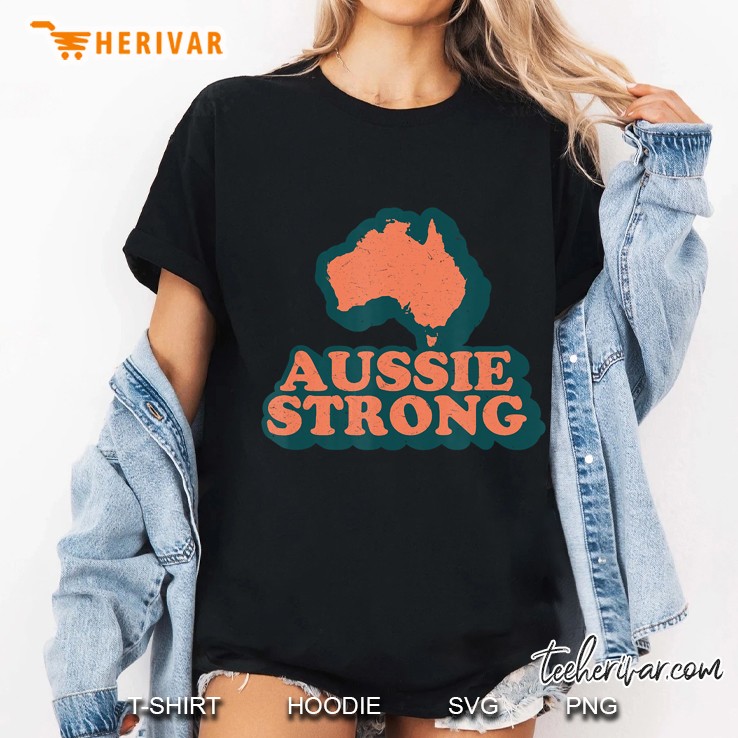 Aussie Strong Support Australia Ladies Tee