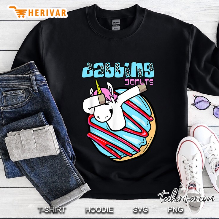 Dabbing Donuts Unicorn Sweatshirt