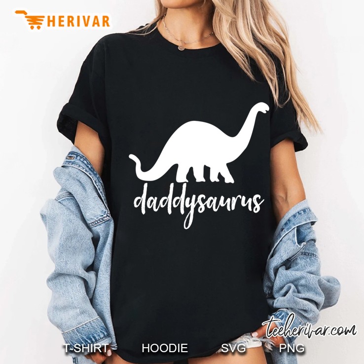 Daddysaurus Dinosaur Ladies Tee