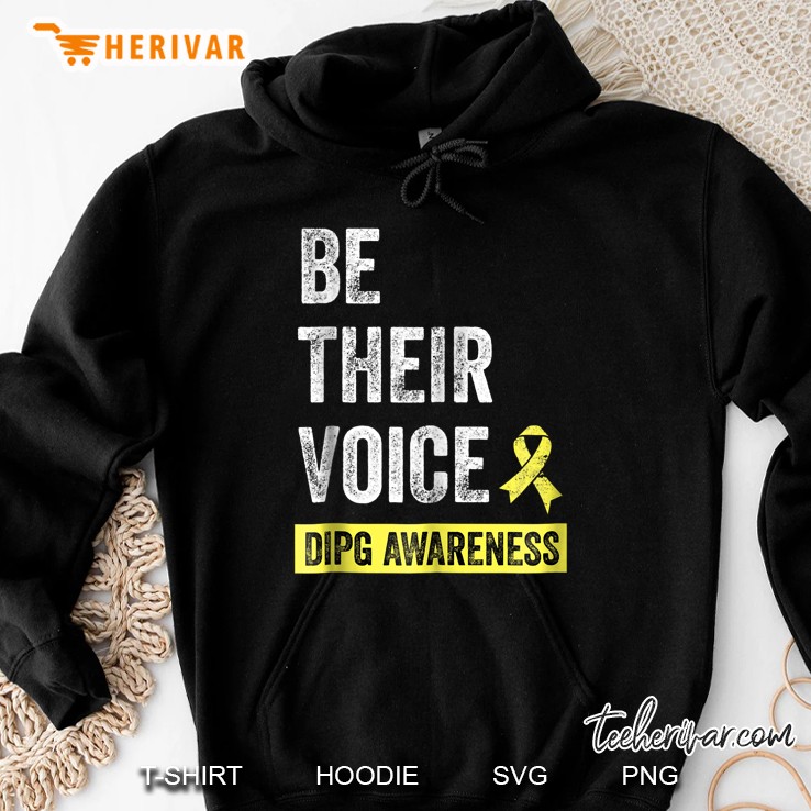 Be Their Voice Dipg Awareness Hoodie