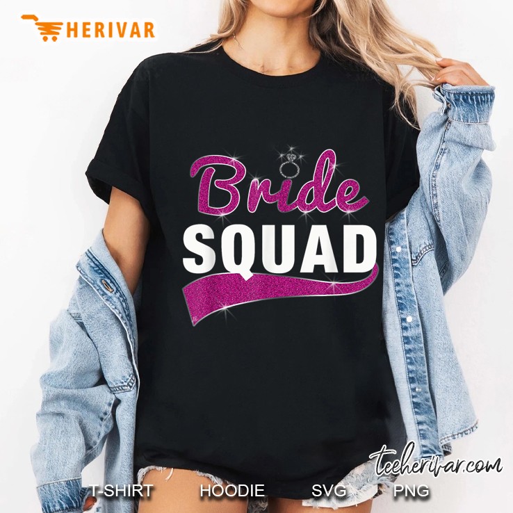 Bride Squad Wedding Party Ladies Tee