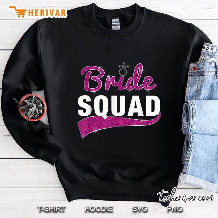 Bride Squad Wedding Party Sweatshirt