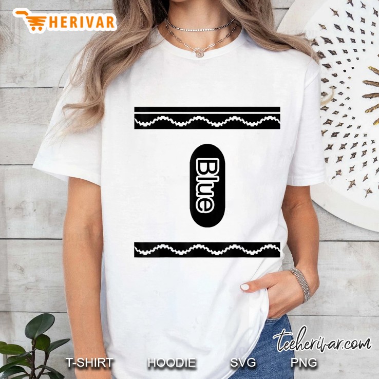 Blue Crayon Ladies Tee