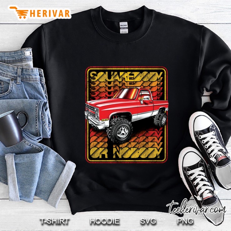 Squarebody Or Nobody Vintage Truck Sweatshirt