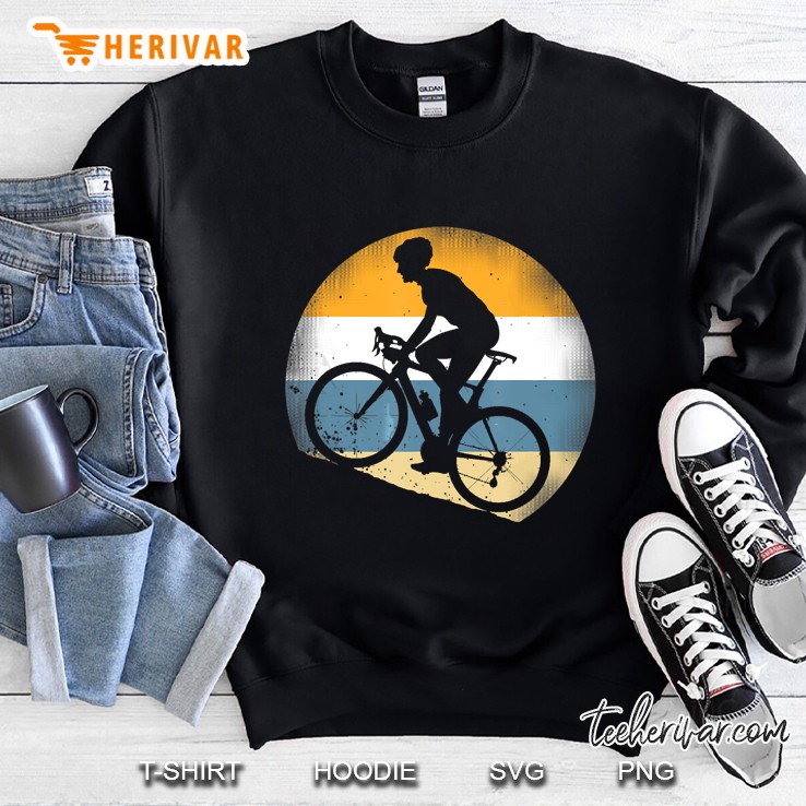 Cyclist Road Bicycle Vintage Version Sweatshirt
