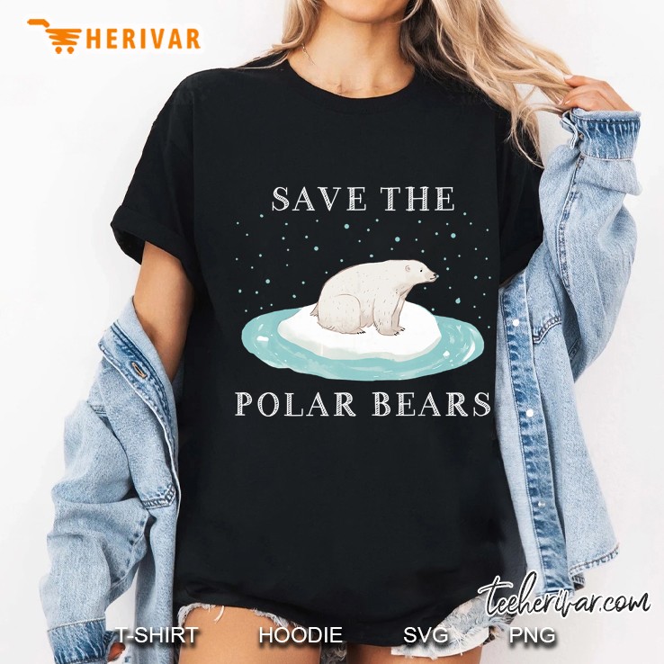 Save The Polar Bears Ladies Tee