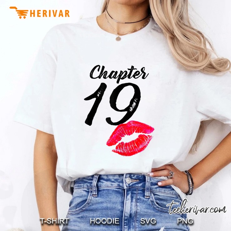 Chapter 19 19th Birthday Lips Version Ladies Tee