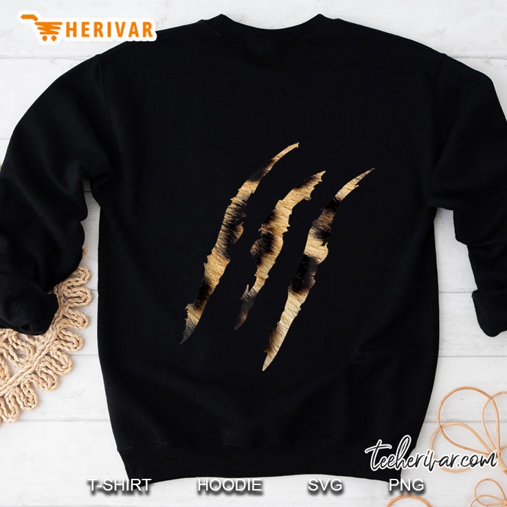 Leopard Scratch Sweatshirt