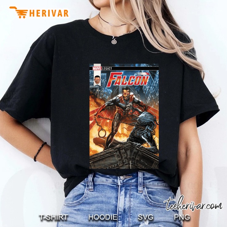 Marvel Legacy Falcon Ladies Tee