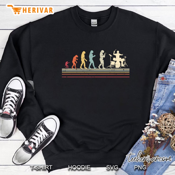 Drummer Evolution Vintage Version Sweatshirt