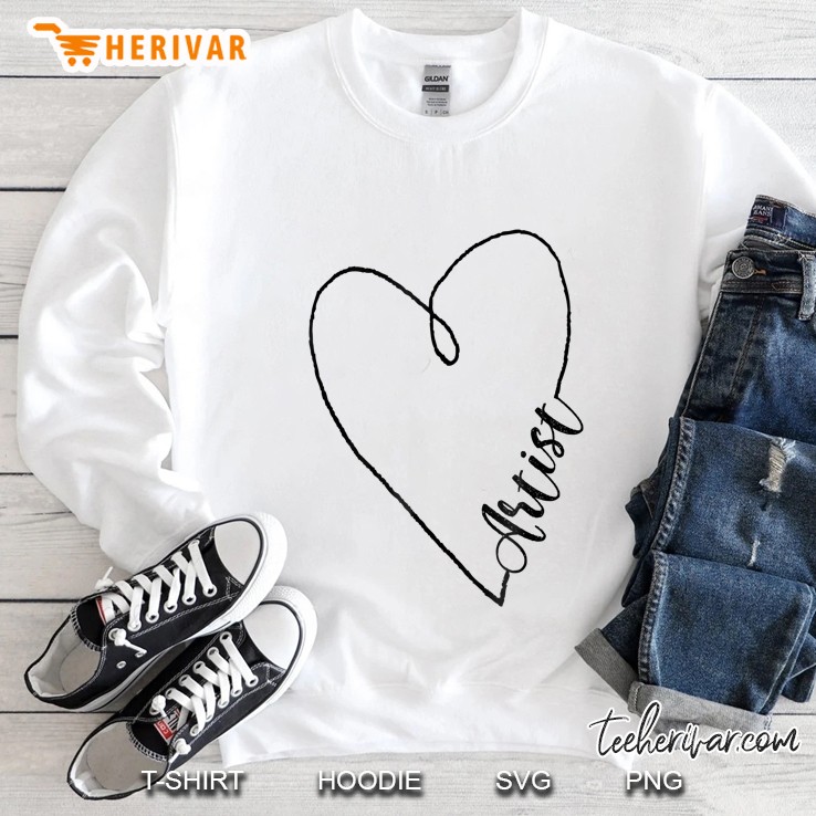Artist Heart Graduation Sweatshirt