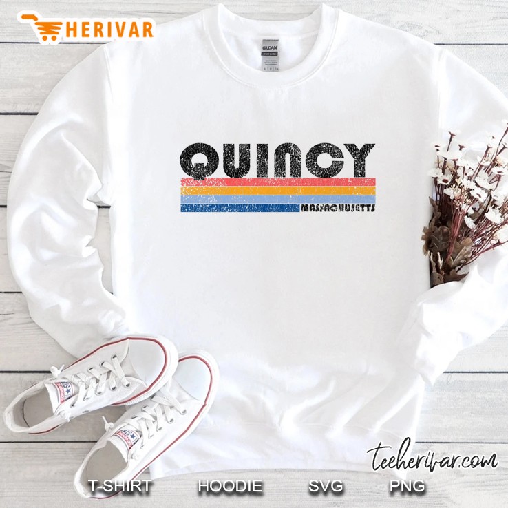 Quincy Massachusetts Vintage Version Sweatshirt