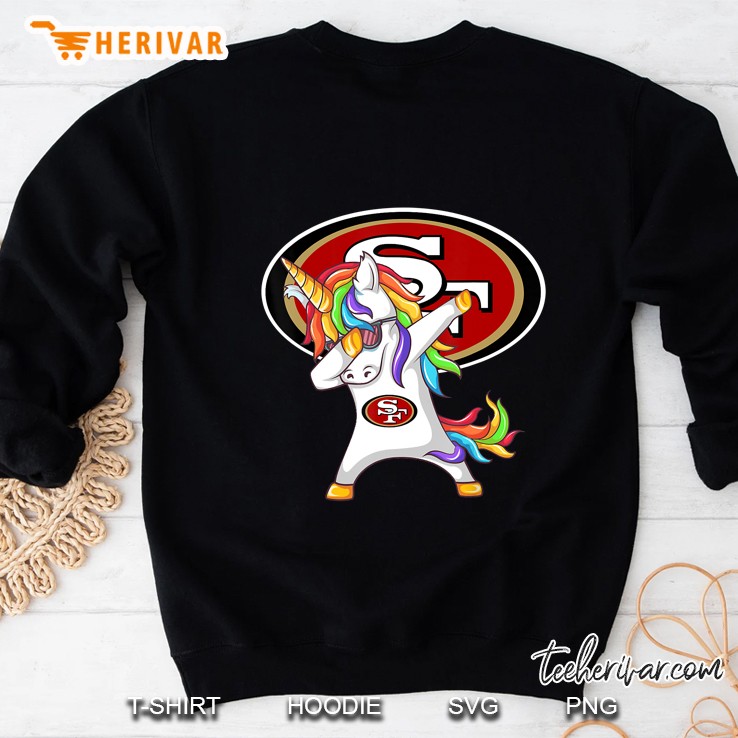 Patrick Unicorn Dabbing Football Team Sanfrancisco Sweatshirt