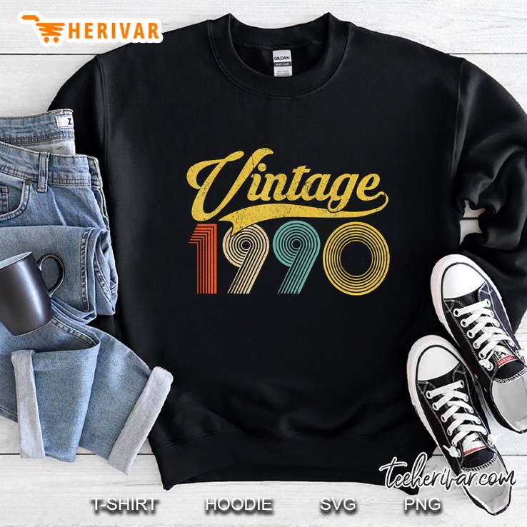 Vintage 1990 30Th Birthday Version2 Sweatshirt