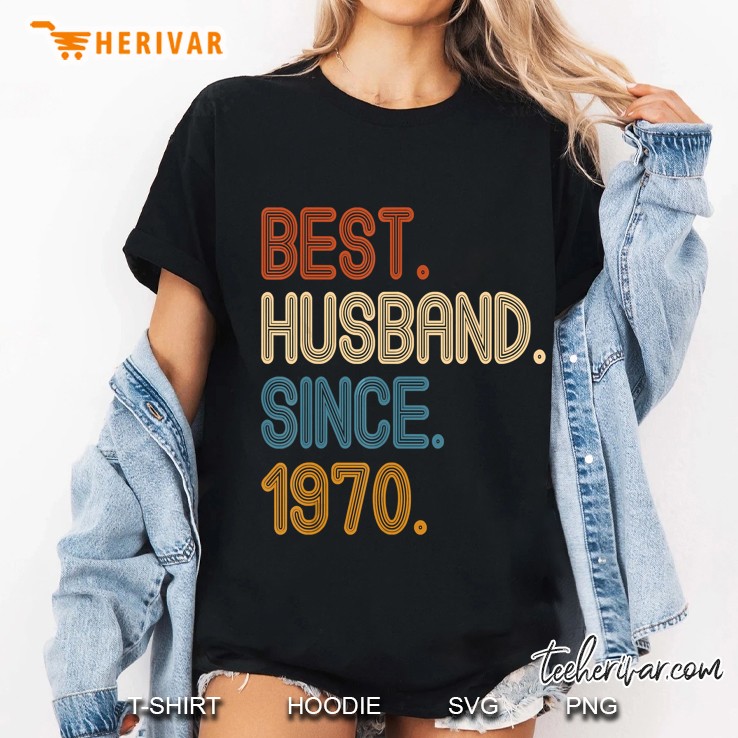Best Husband Since 1970 Ladies Tee