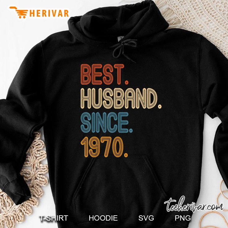 Best Husband Since 1970 Hoodie