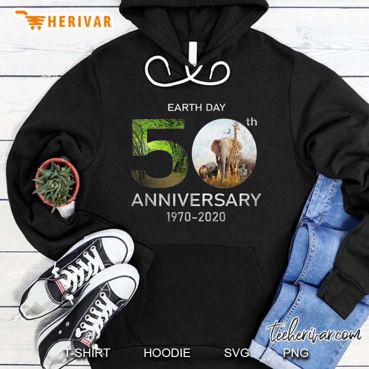 Earth Day 50th Anniversary 1970-2020 Hoodie