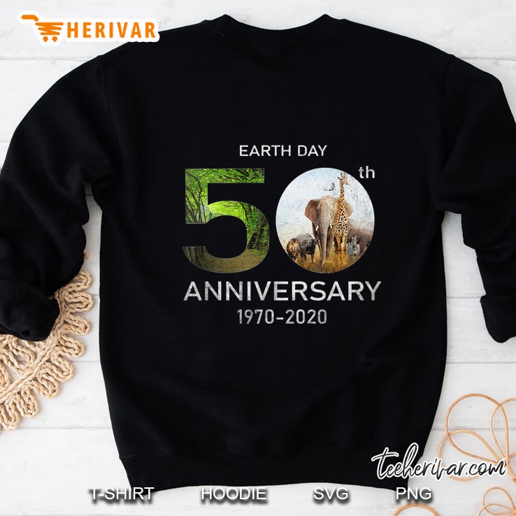 Earth Day 50th Anniversary 1970-2020 Sweatshirt