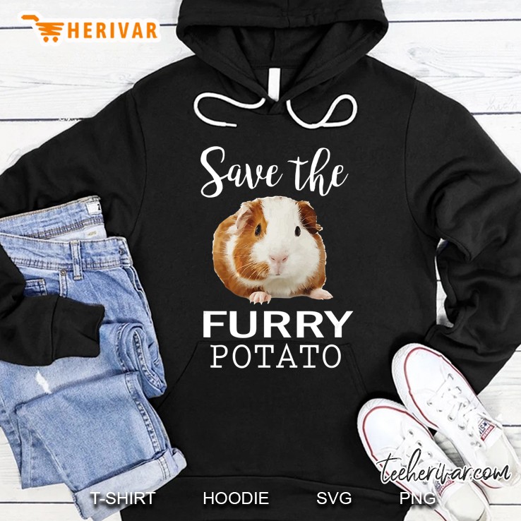 Save The Furry Potato Guinea Pig Version2 Hoodie
