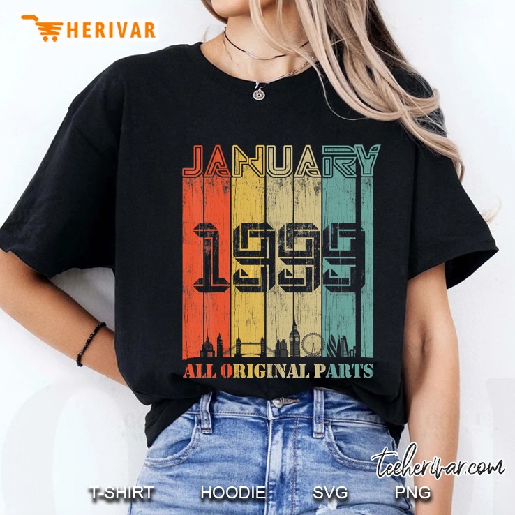 January 1999 All Original Parts Vintage Version Ladies Tee