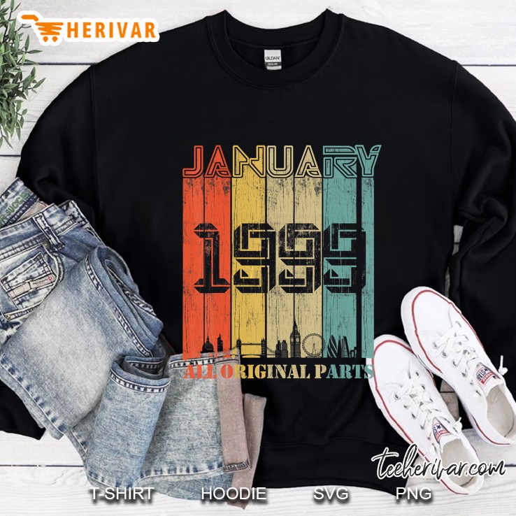 January 1999 All Original Parts Vintage Version Sweatshirt
