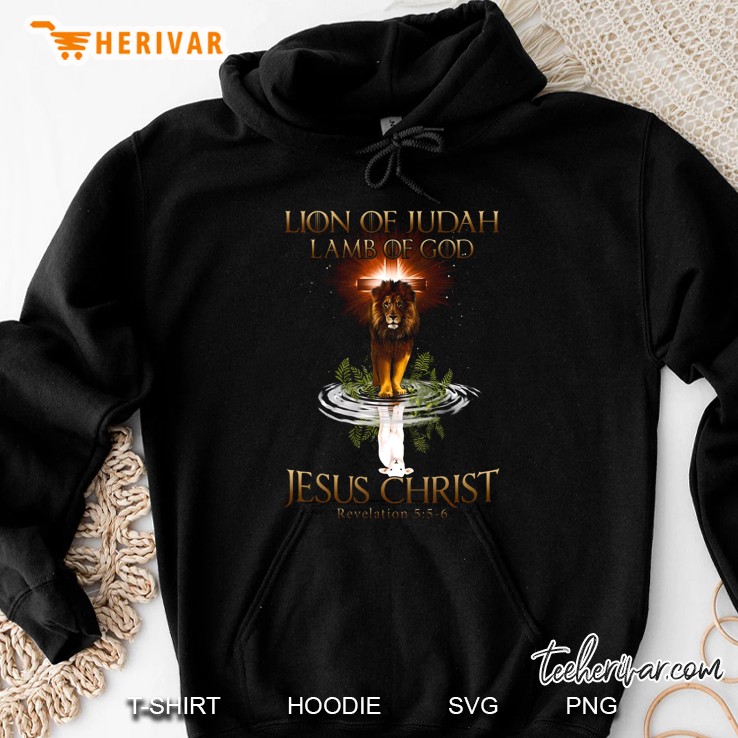 Lion Of Judah I Am Of God Jesus Christ Revelation 556 Hoodie